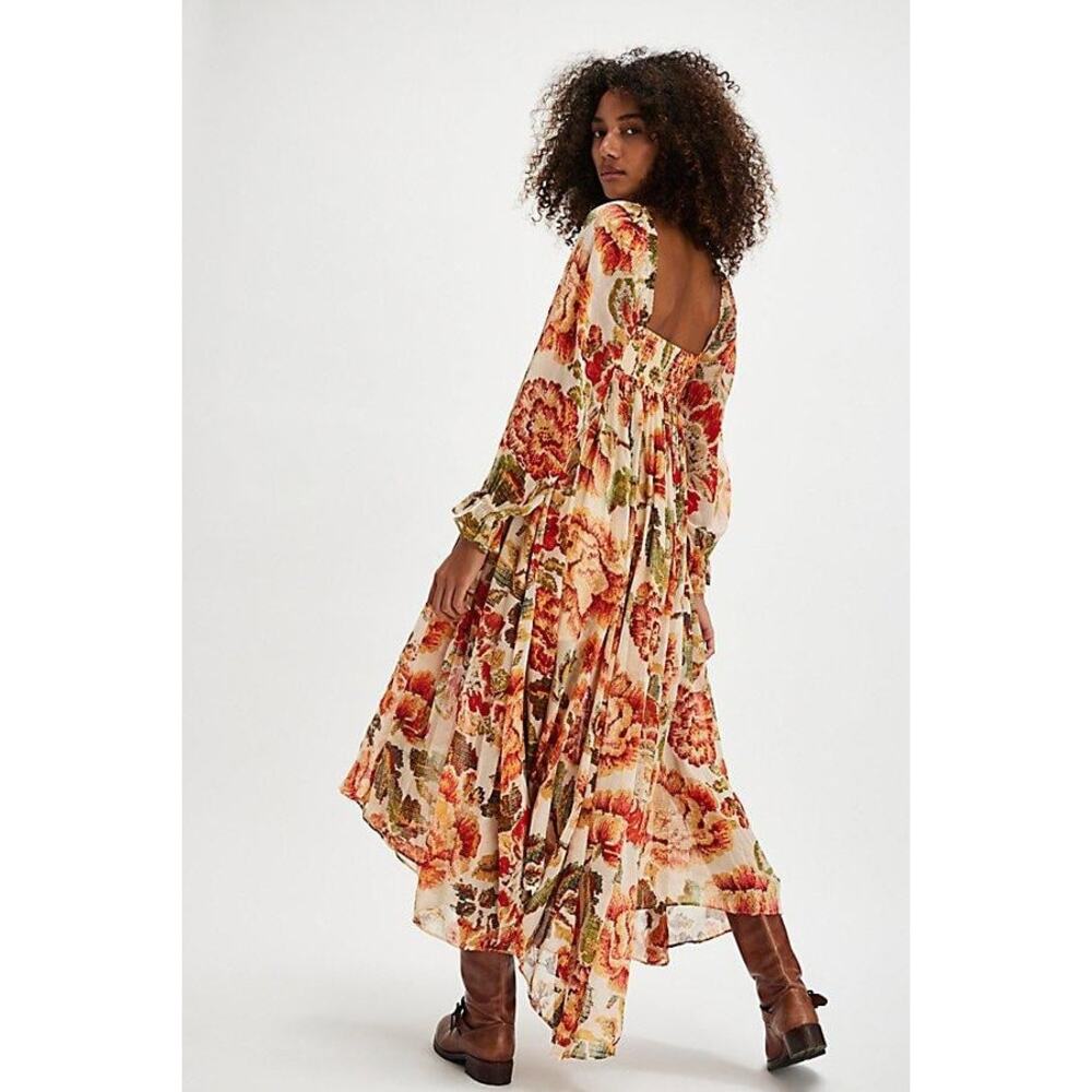Free People Timeless Tapestry Maxi Dress, NWT, Size S - Picture 4 of 8